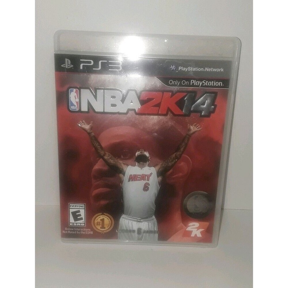 NBA 2K14 Playstation 3 PS3 Game with Case Sony Video Game Basketball. NO Manual
